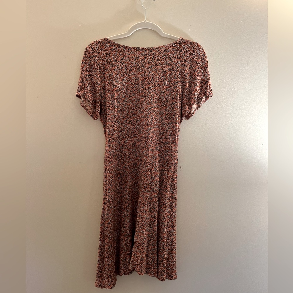 Floral Mini Dress with Pockets